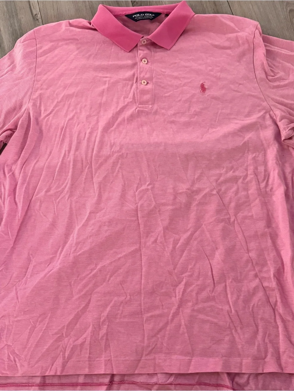Ralph Lauren Pink Polo Shirt with Embroidered Pony